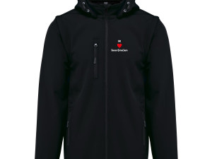 3-laagse uniseks softshelljas - K422